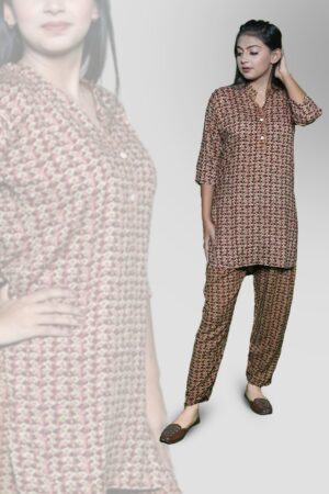 Printed Cotton Co-ord Set