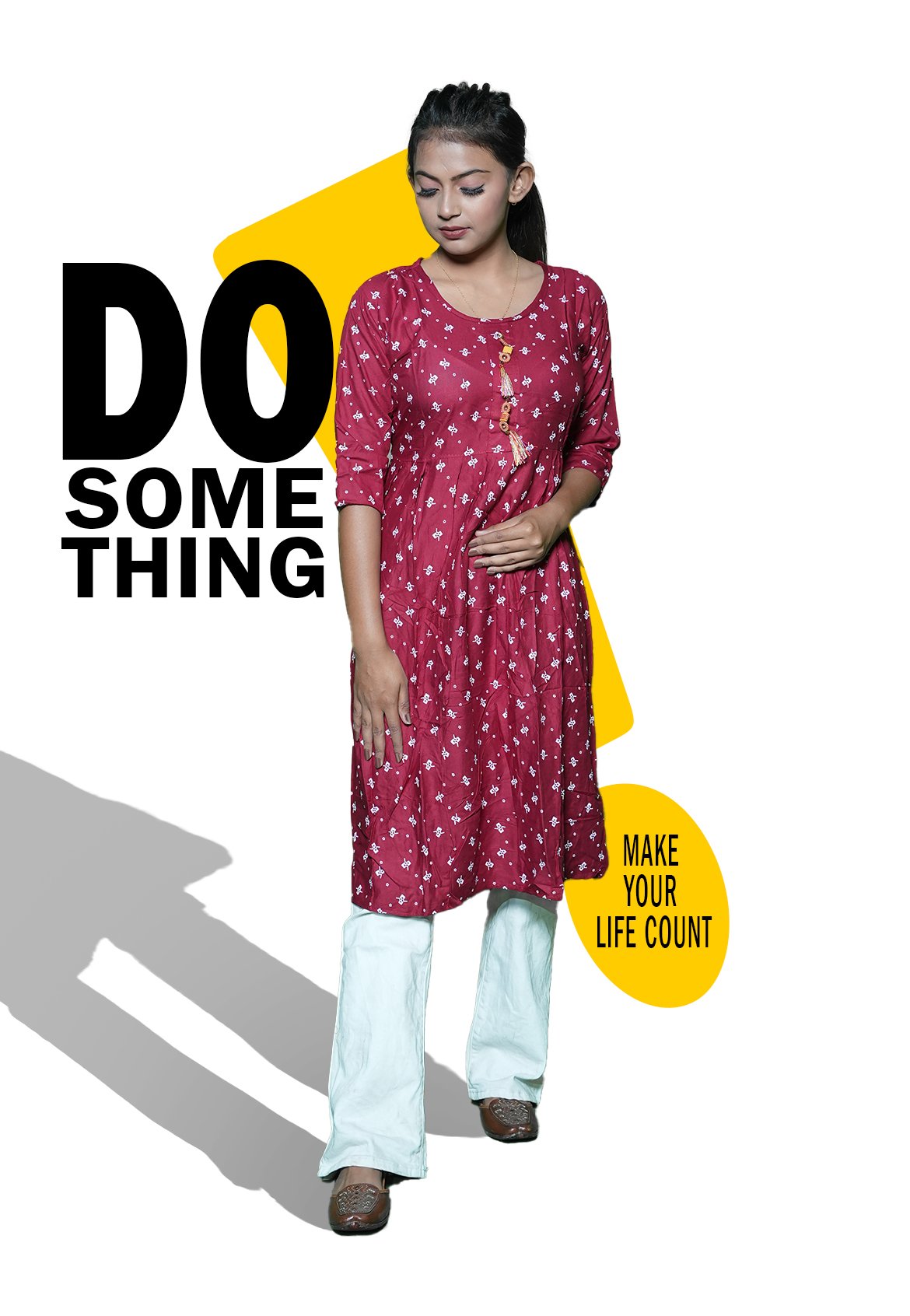 Floral Printed Kurti