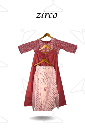 Bandhani Print Kurta Set
