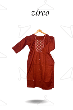 RUST COLOUR KURTI
